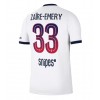 Paris Saint-Germain Warren Zaire-Emery #33 Bortedrakt 2026-27 Kortermet